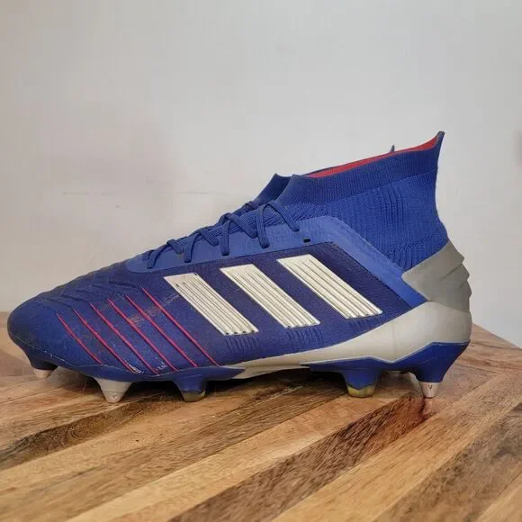 Adidas Predator 19.1 SG Prime Knit Men\'s Soccer Cleats Size 10.5 Rare BC0312 Adidas Predator 19.1 SG main image 4